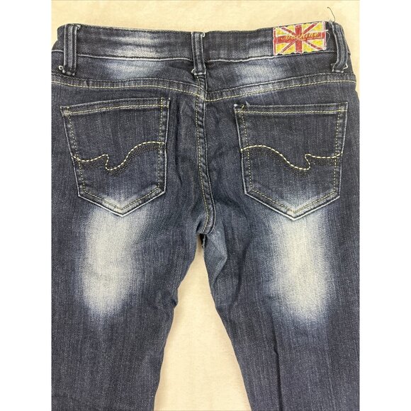 Machine Nouvelle Mode Women’s Jeans Size US 29 / 7 Dark Wash Blue Skinny - Picture 11 of 11